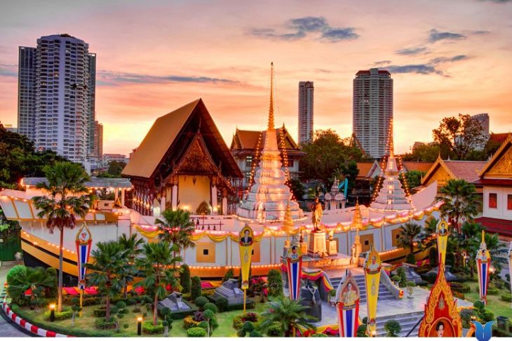 Du Lịch Thái Lan: Hà Nội - Bangkok - Pattaya - Đảo Coral - Muang Boran - Baiyoke Sky 5 Ngày Bay Thai Airways